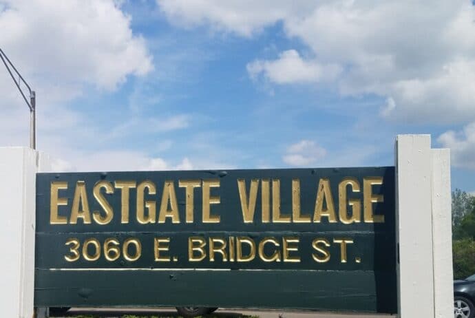 Eastgate Village Sign